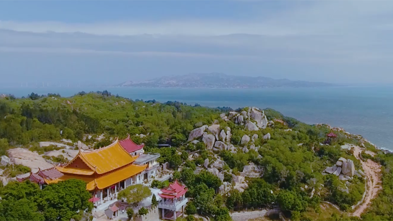 福建莆田：暖冬赏景正当时 海平山阔诱游人
