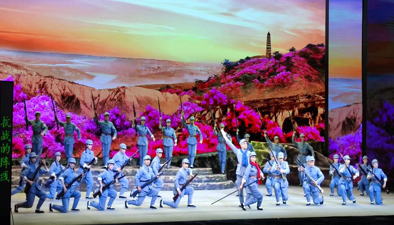 革命题材高甲戏《莫耶·延安颂》在福建安溪首演